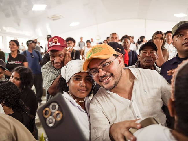 Director de la ANT, Felipe Harman en Necoclí, Antioquia.