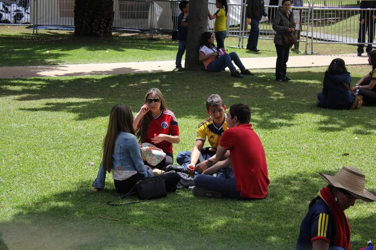 El elenco colombiano acaricia los octavos de final del Mundial Brasil 2014.