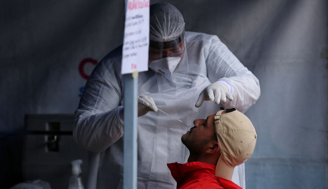 Covid-19 en Bogotá. Foto: Colprensa.