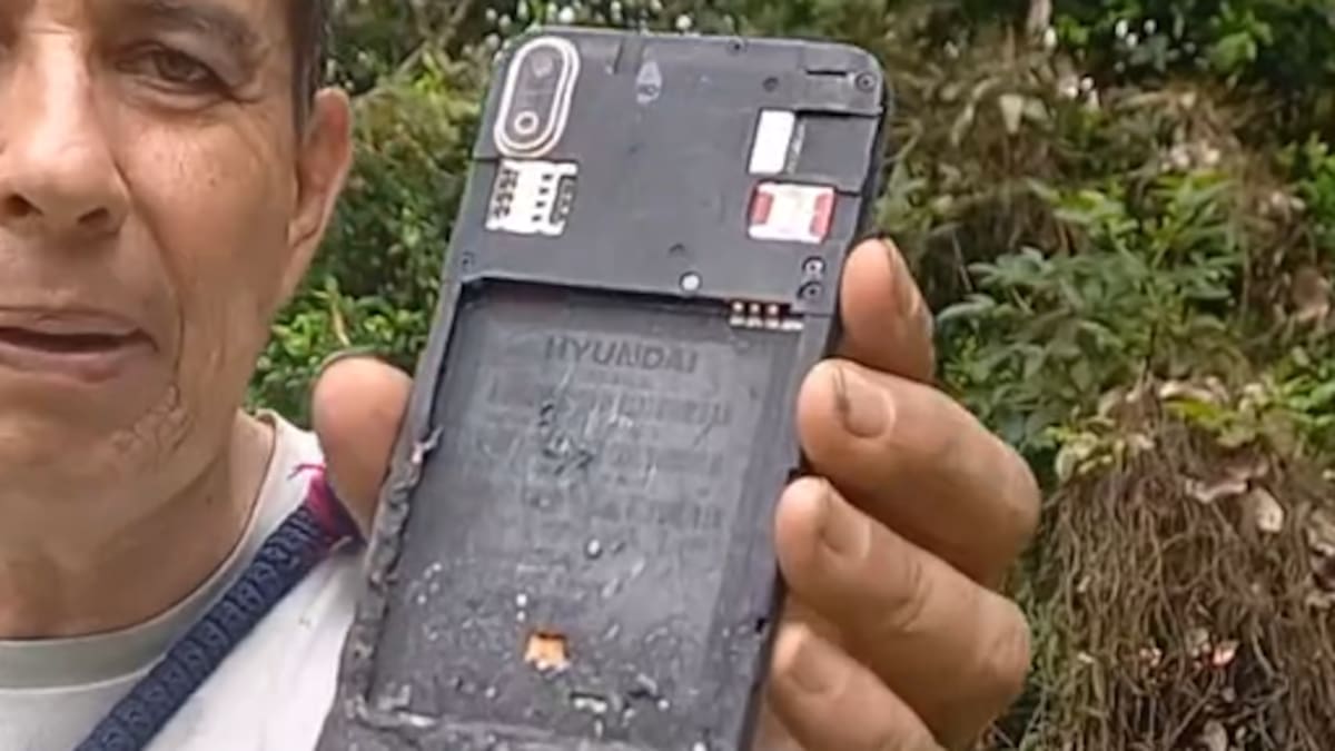 Campesino sufrió quemaduras luego de que le estallara el celular en el bolsillo en Córdoba, Quindío