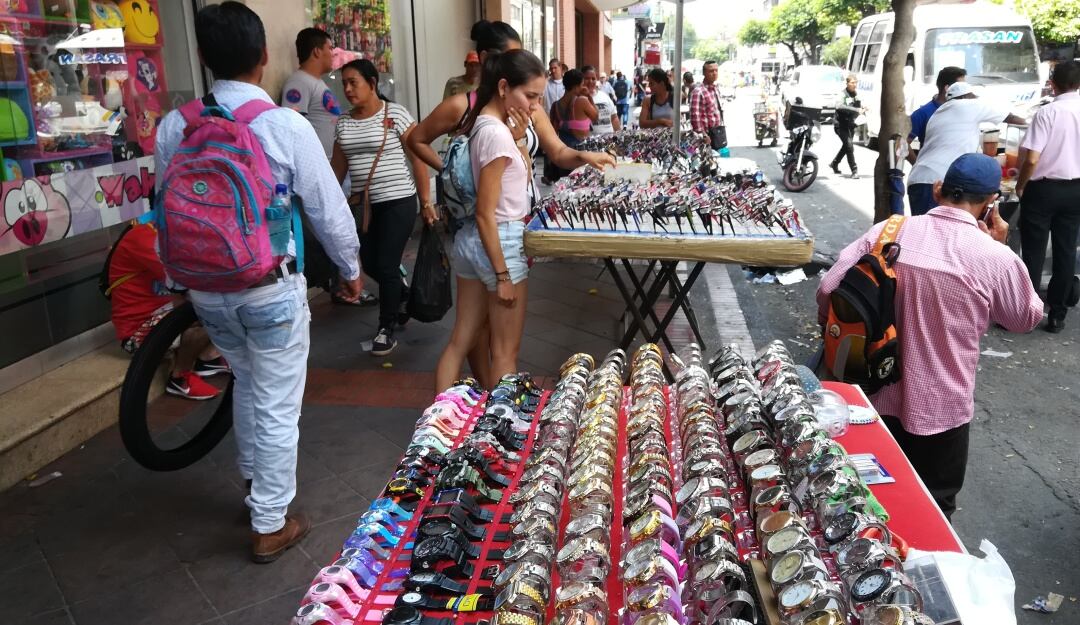 Vendedores ambulantes en Cúcuta