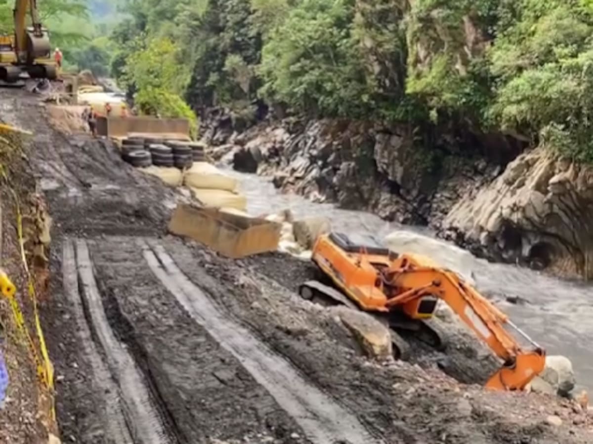 Después de tres meses será habilitada la Transversal del Sisga en el sector Piedra Campana