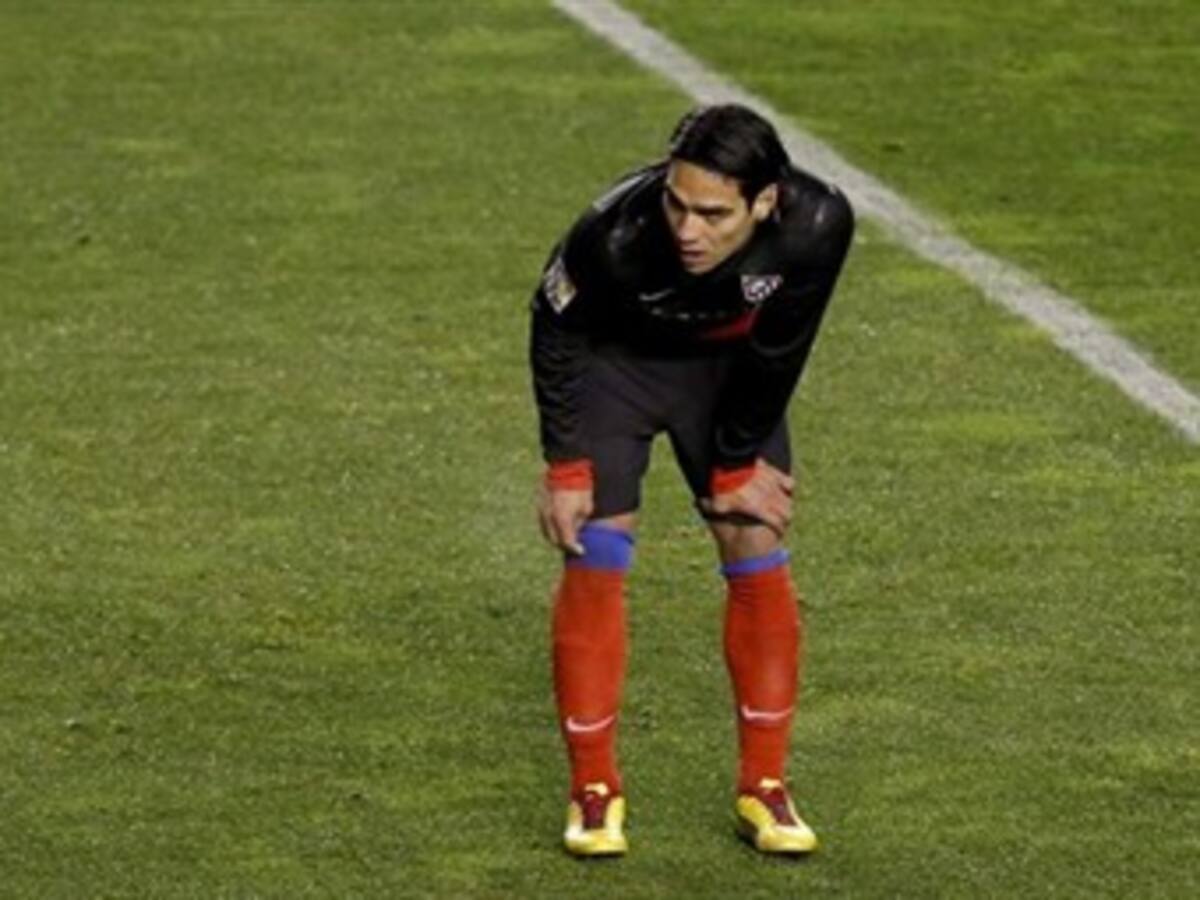 Agridulce festejo para Falcao, Atlético perdió, pero él llegó al gol 19 en España