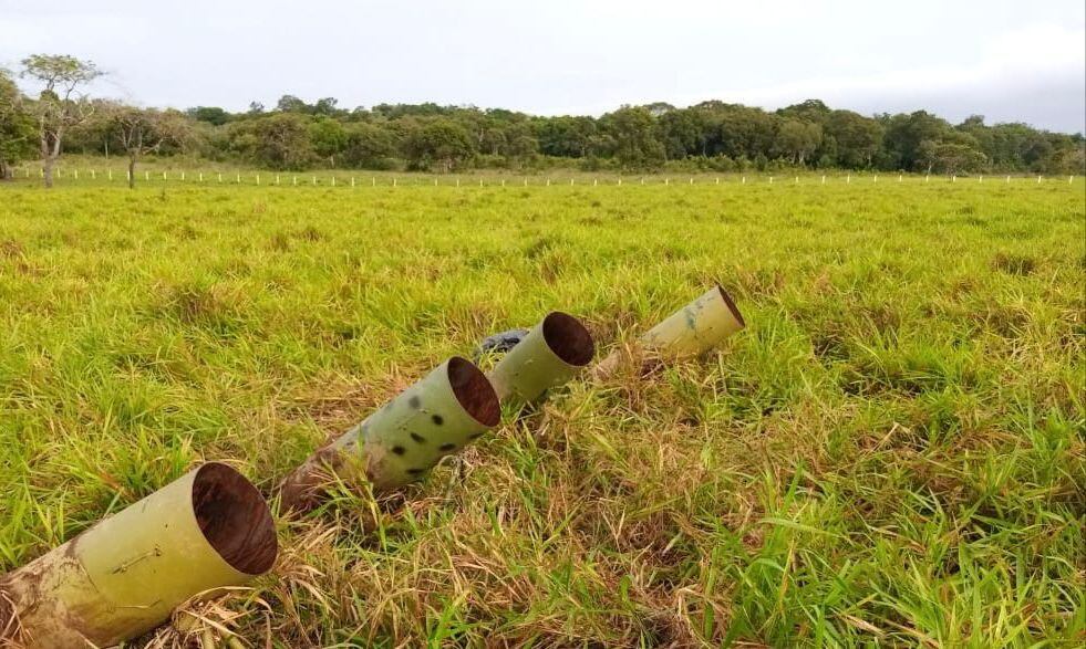 Explosivos instalados en Mapiripan Meta