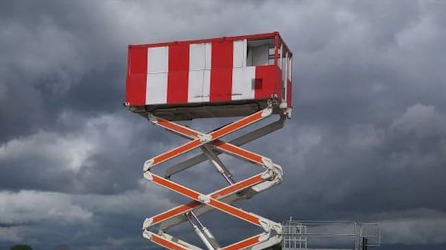 Está esa la torre de control móvil a la que se pasará la operación. Foto: Aeronáutica Civil.