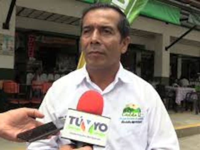 Jhon jairo Pacheco, exalcalde de Córdoba, Quindío. Foto: Cortesía archivo gobernación del Quindío
