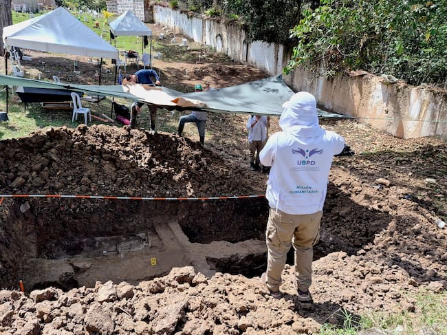 Cuerpos recuperados en Toledo inician proceso de identificación. / Foto: Cortesía.