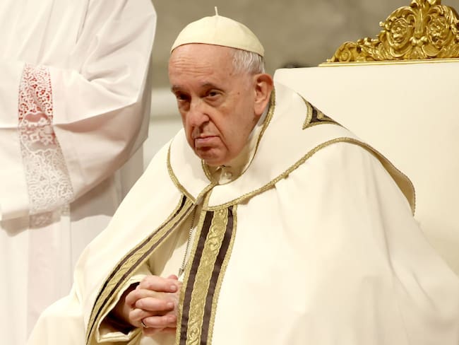 Papa Francisco. 24 de diciembre de 2022. Foto: Franco Origlia/Getty Images