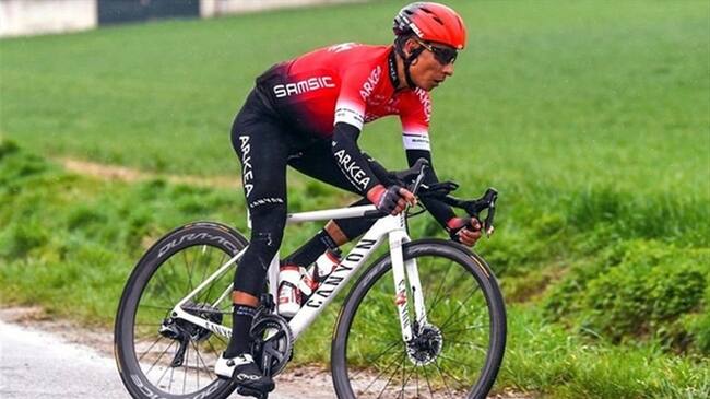 Nairo Quintana. Foto: @Arkea_Samsic