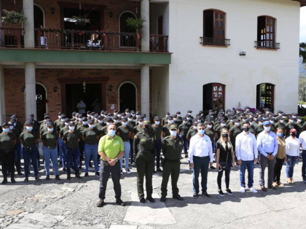 Antioquia capacita el primer contingente de mujeres Policías auxiliares