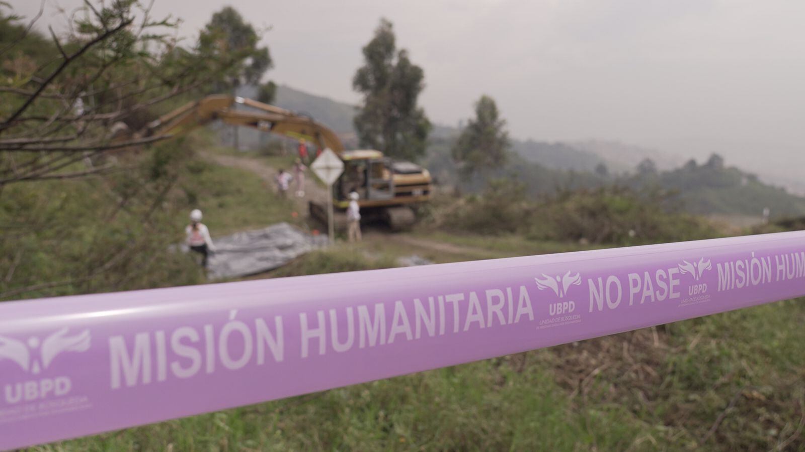 Búsqueda de personas desaparecidas en La Escombrera en Medellín