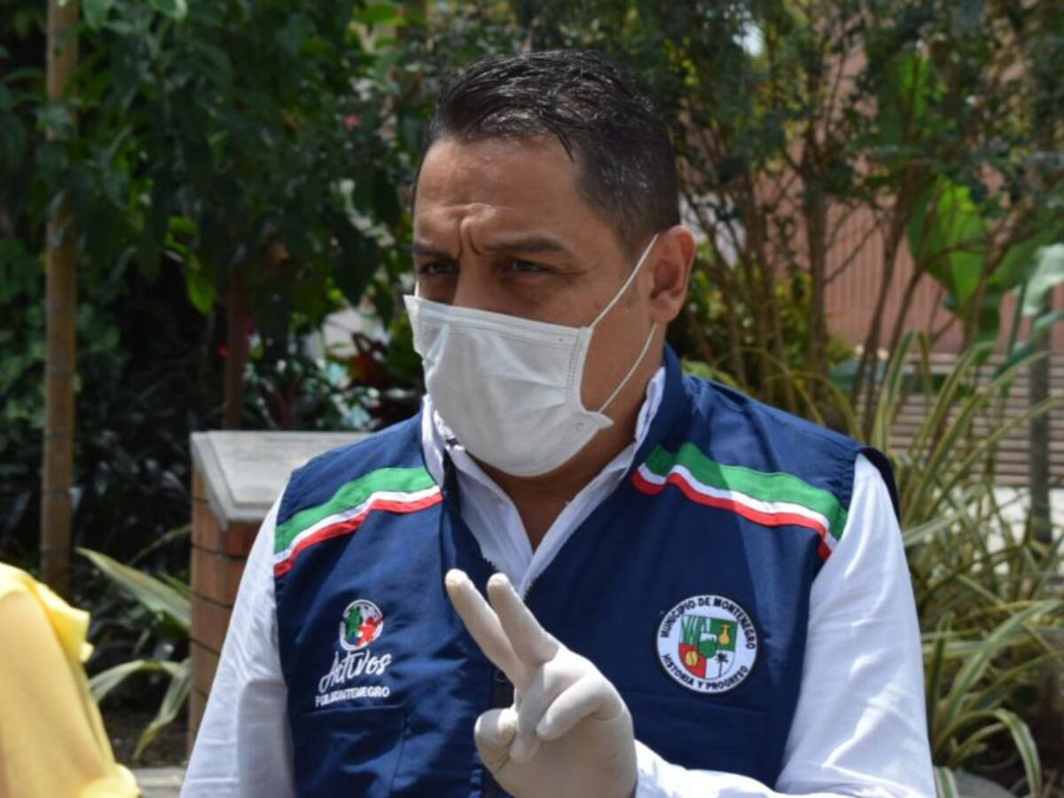 El COVID-19 no es un juego, es un riesgo para todos: Alcalde de Montenegro