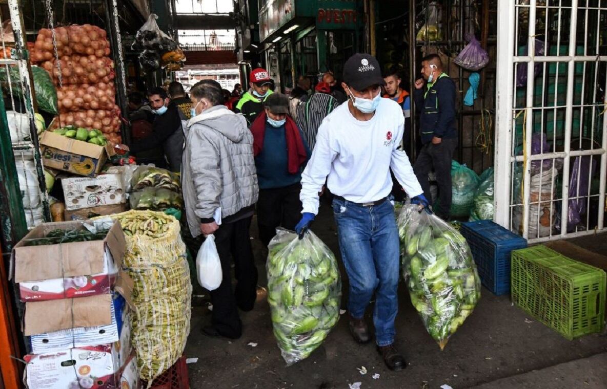 Mercado en Corabastos. Foto: Getty Images