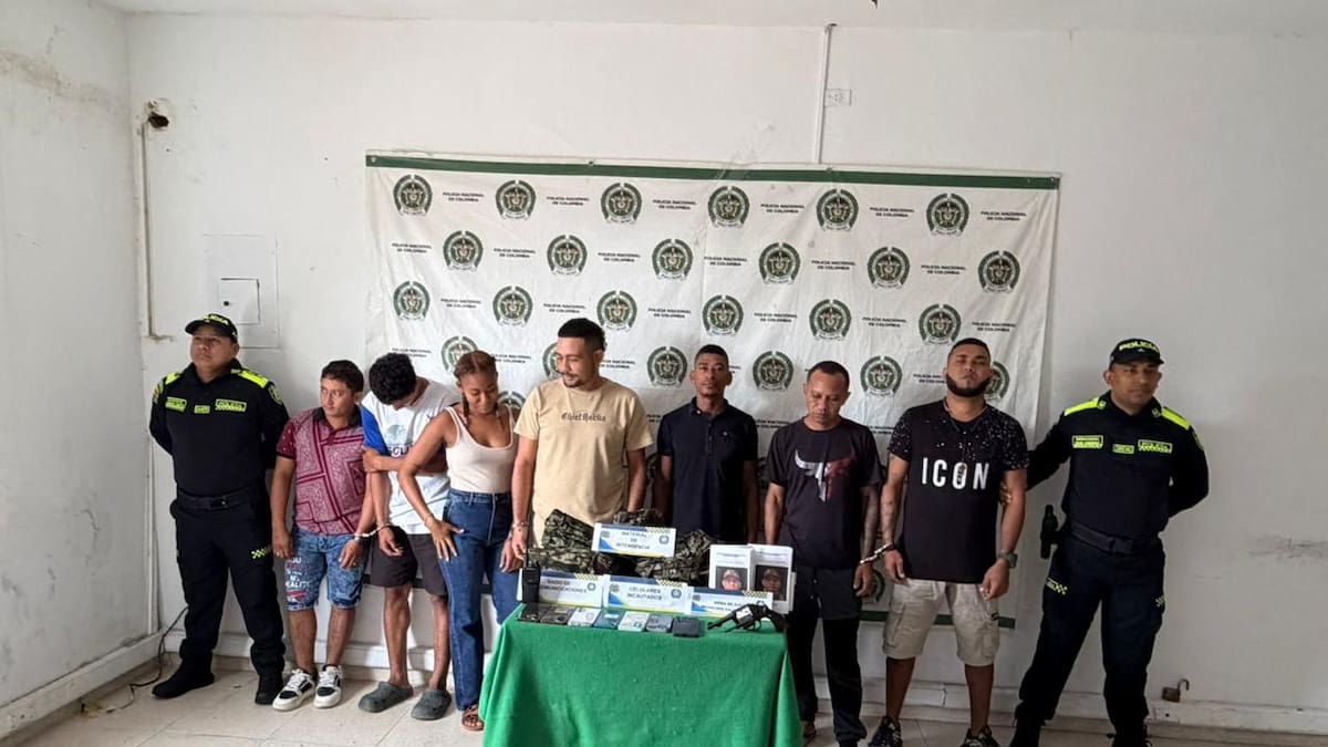 Golpe al Clan del Golfo en Bolívar: ocho capturados en la operación “Poseidón”