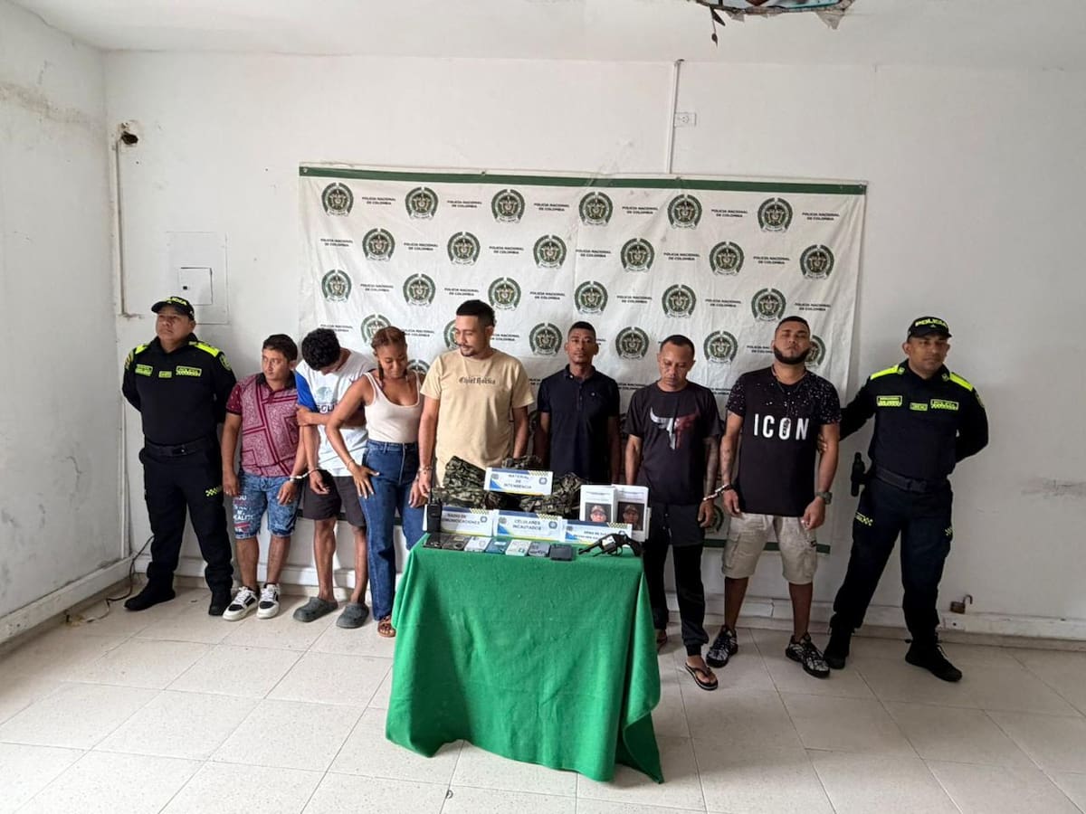 Golpe al Clan del Golfo en Bolívar: ocho capturados en la operación “Poseidón”