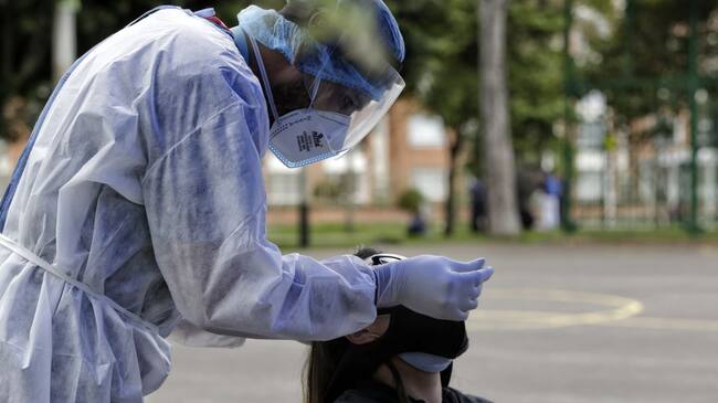 Punto de pruebas PCR en Bogotá