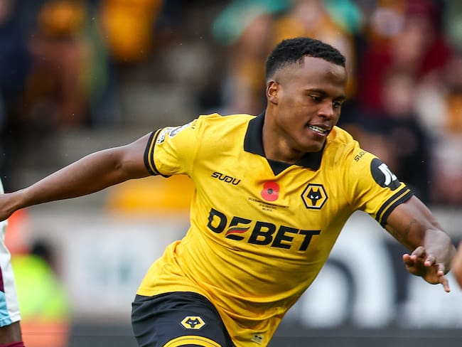 Jhon Arias de Selección Colombia y Wolverhampton Wanderers en la Premier League / Getty Images.