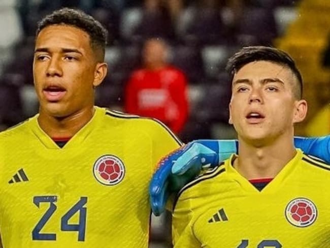 Daniel Ruíz con la Selección Colombia, vía: danielruizr10