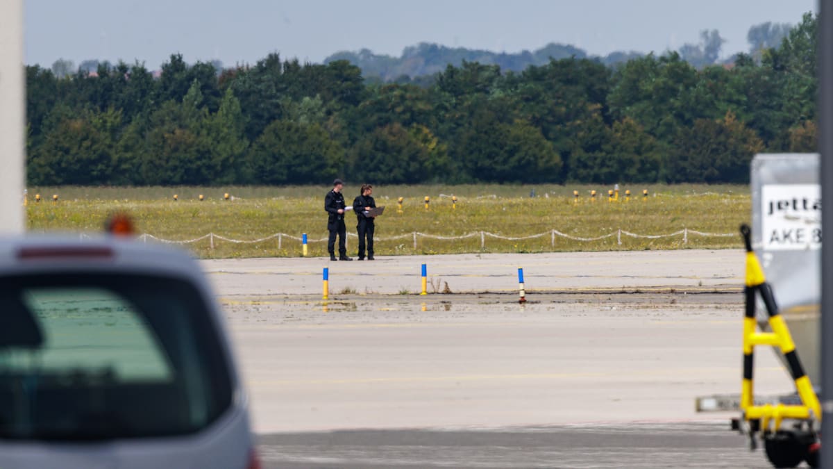 Alemania acusa a Rusia de estar detrás del dron explosivo en el aeropuerto de Leipzig
