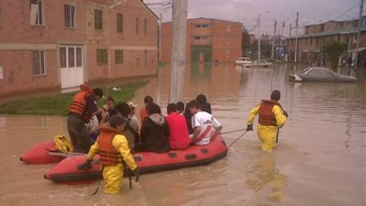 Bajó el nivel de las inundaciones en Bosa, en el sur de Bogotá