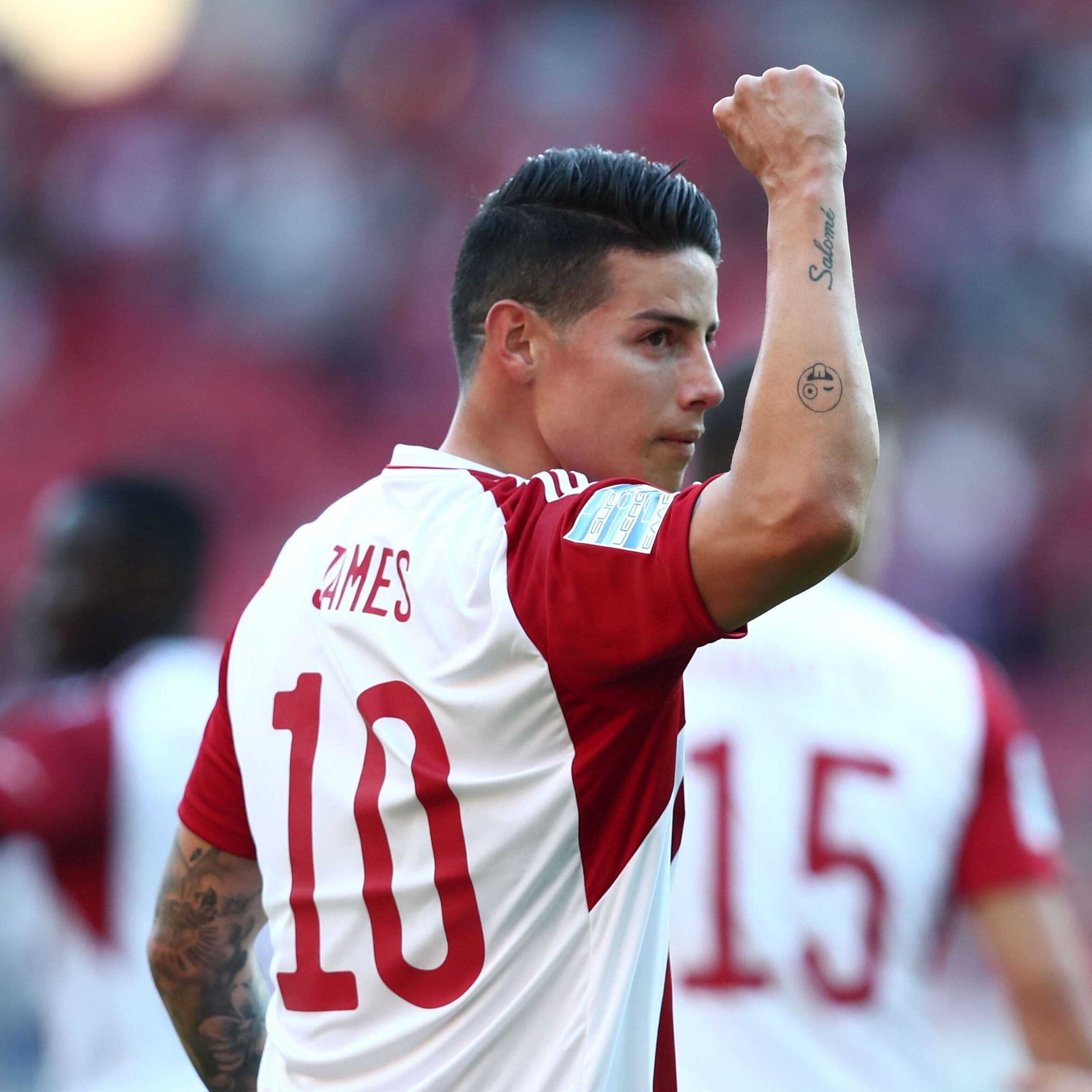 James Rodríguez/Archivo Olympiacos FC