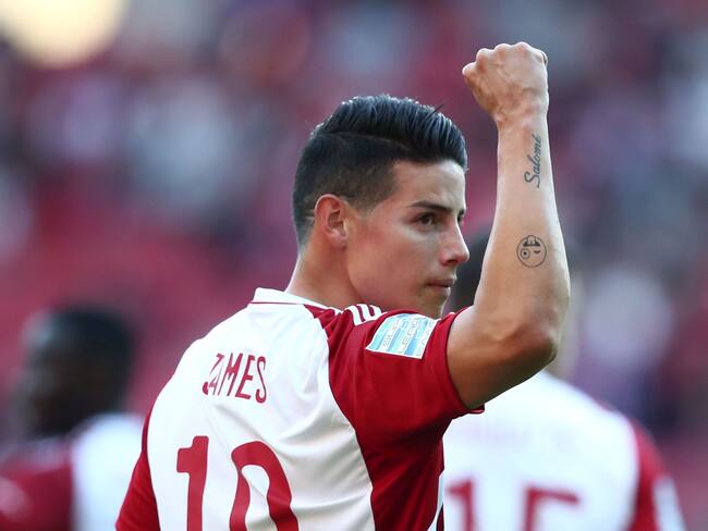 James Rodríguez/Archivo Olympiacos FC