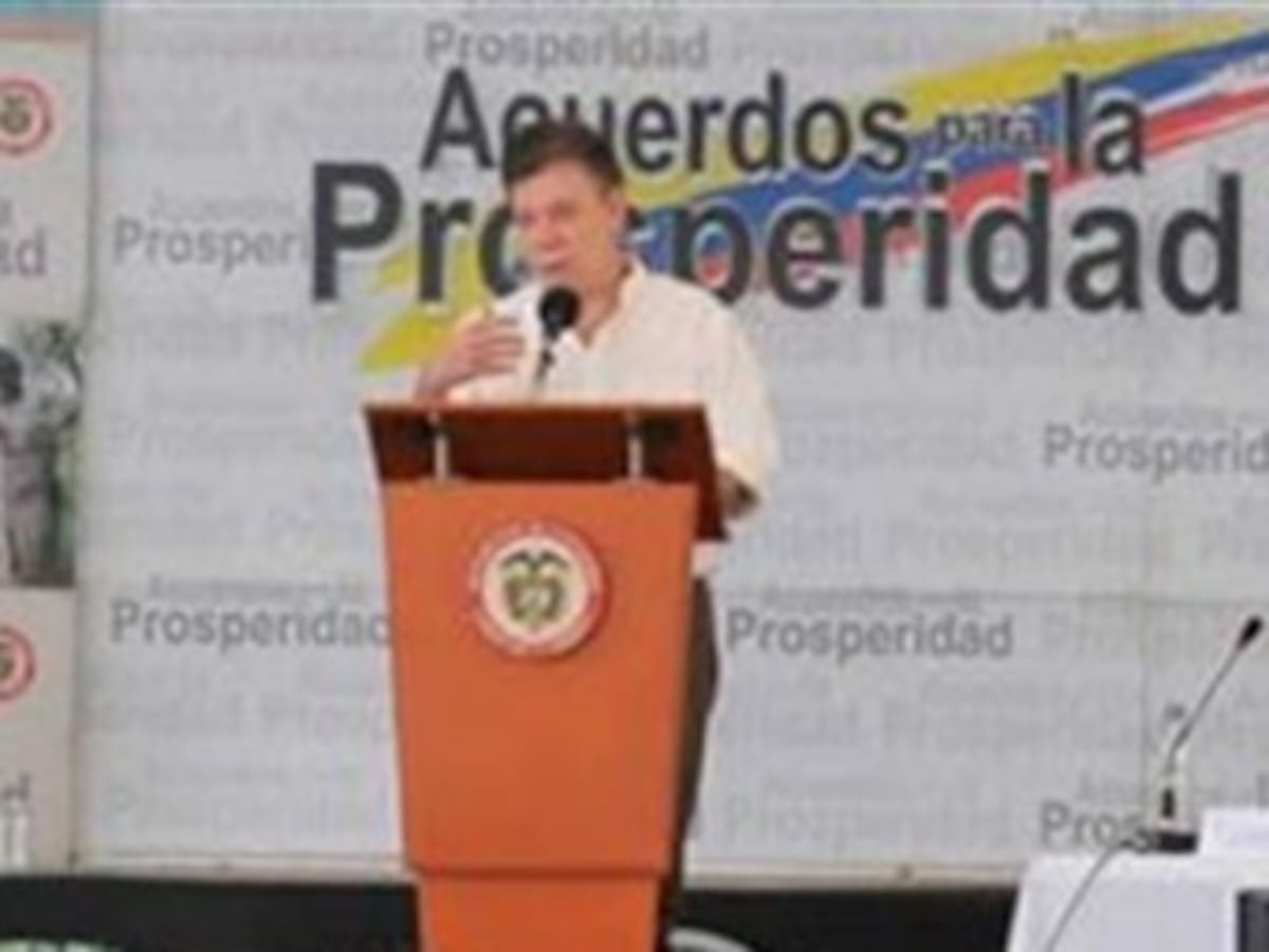 Esperamos que la próxima semana se haga realidad el TLC: Santos