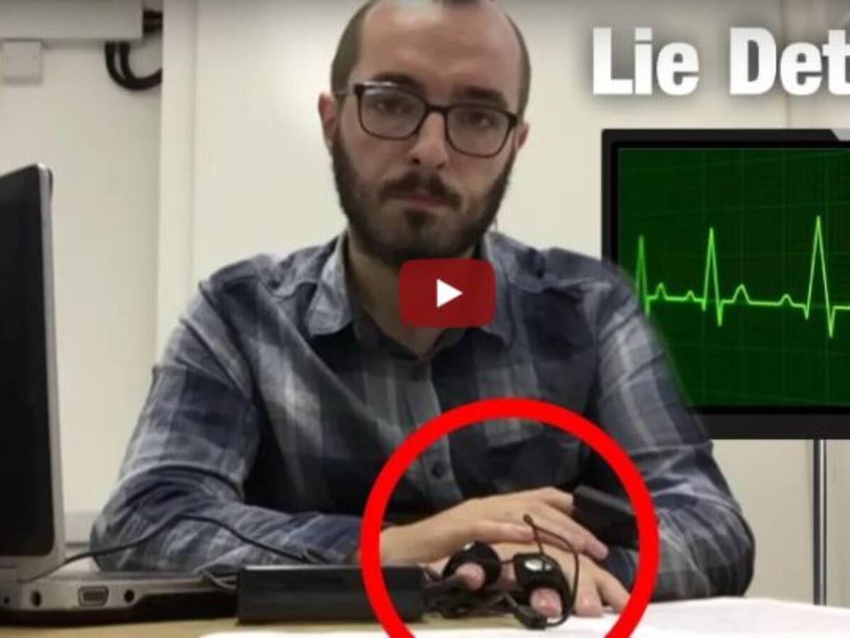 ¡Asombroso! Gracias al polígrafo hombre aseguró ser un viajero del tiempo