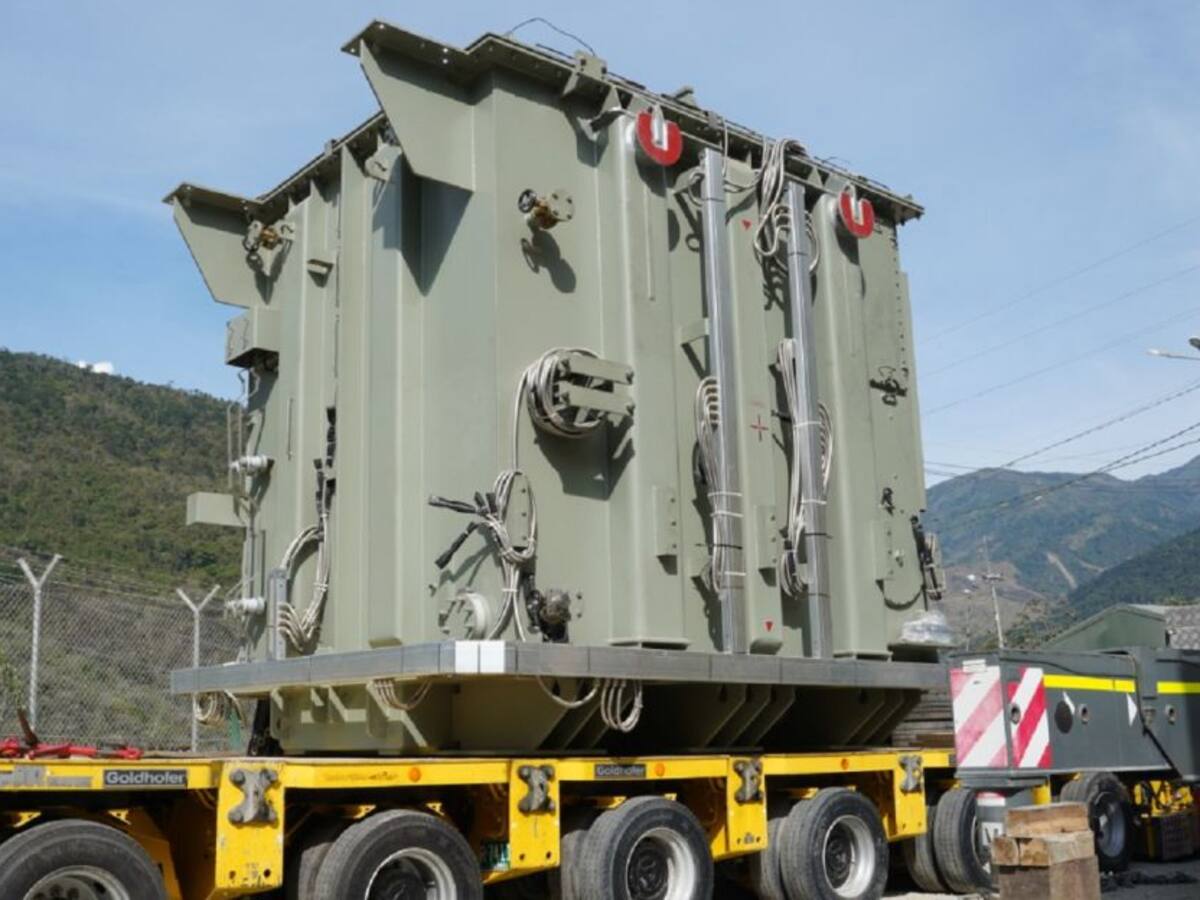 EPM ingresó el primer transformador a la casa de máquinas de Hidroituango