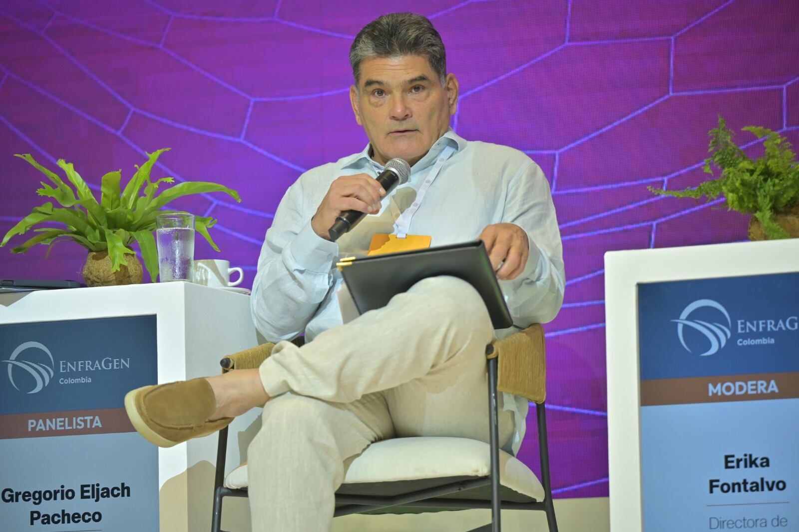 Procurador Gregorio Eljach. Foto: Foro Andeg 2026.