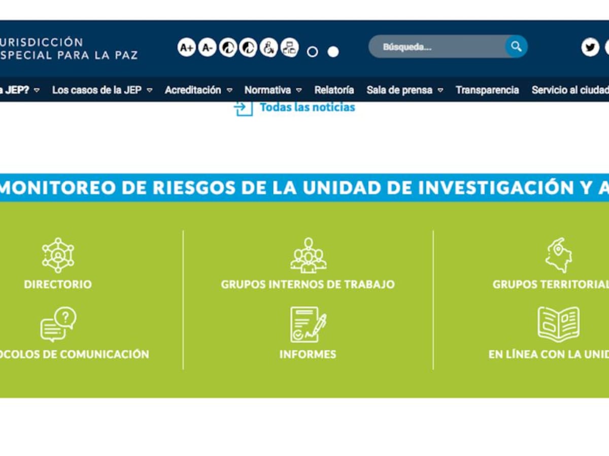 Fiscalía de JEP con sistema para monitorear afectaciones a Derechos Humanos