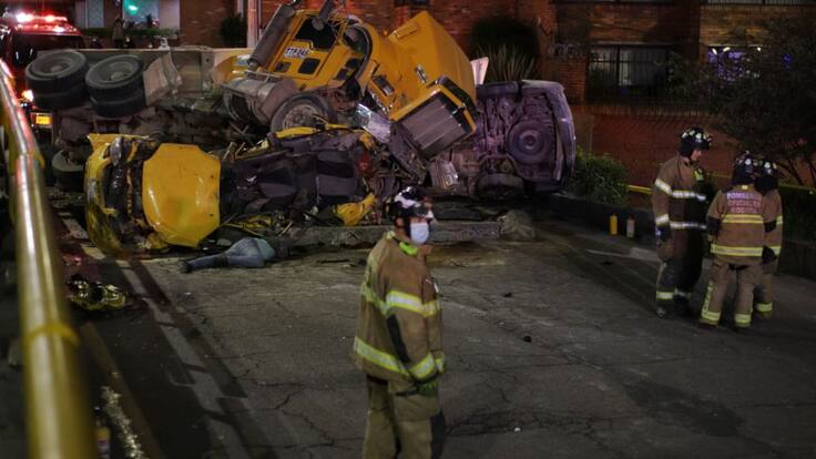 Las hipótesis sobre el accidente en la Av. Circunvalar en Bogotá