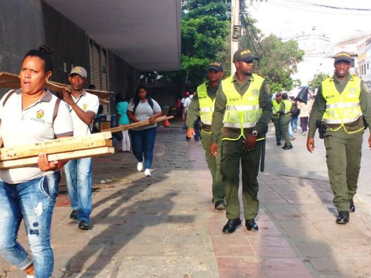 Distrito recupera espacio público en el Centro Histórico