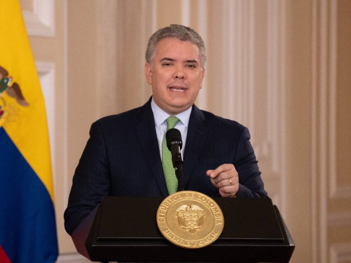 Duque pide a JEP que exija información sobre las rutas del narcotráfico