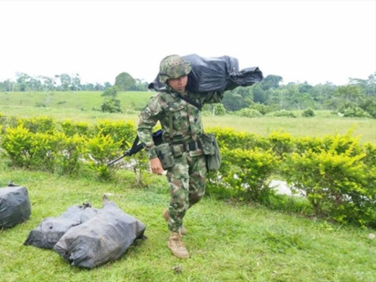Incautan cerca de media tonelada de cocaína de las Farc en Putumayo