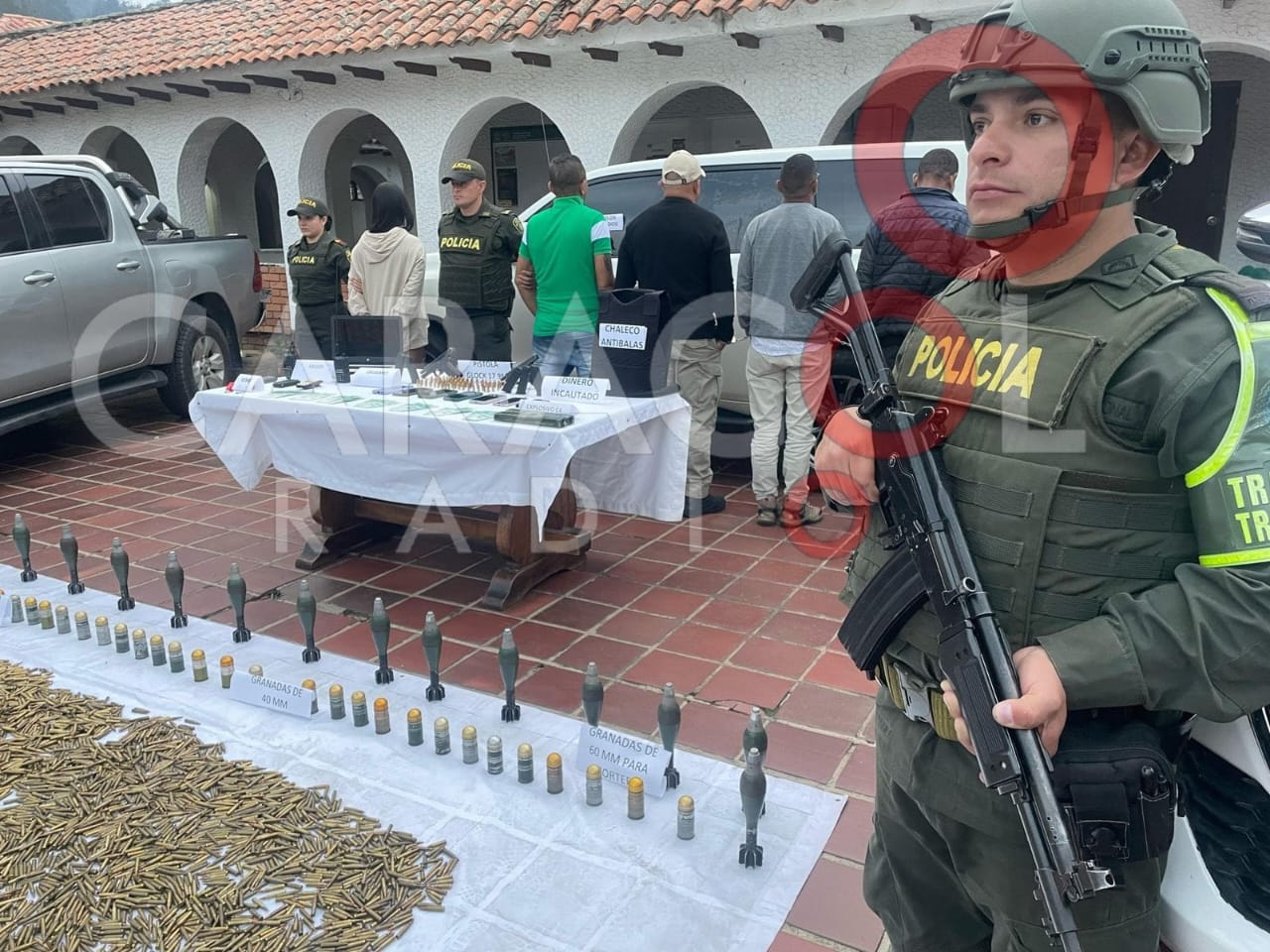 Capturado exmilitar alias ‘Zeus’ con arsenal de guerra en Norte de Santander