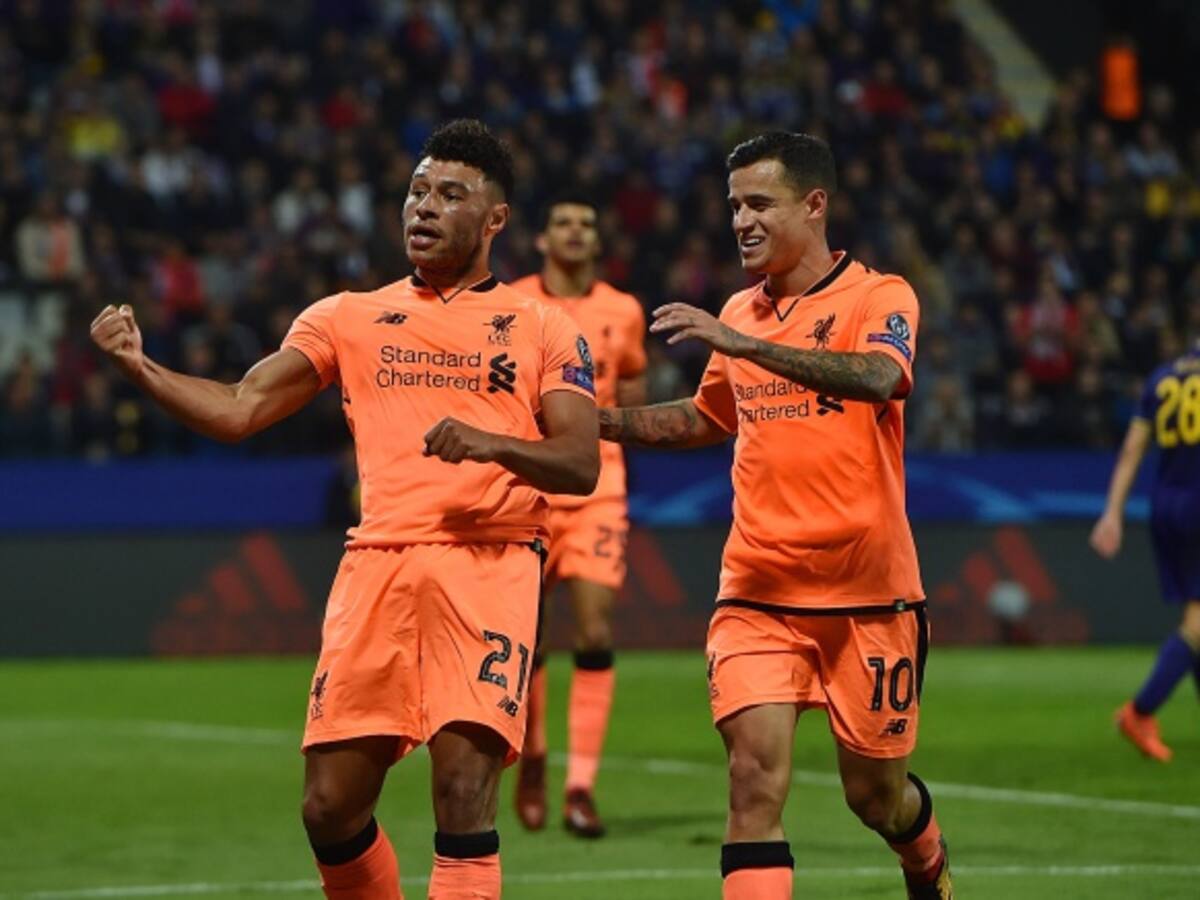 El Liverpool aplasta al Maribor como visitante en la Liga de Campeones