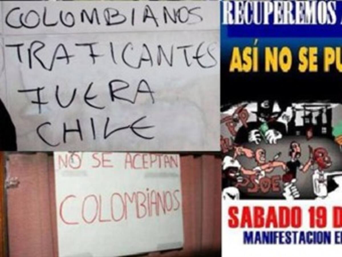 Cancillería rechaza marcha contra colombianos en Chile