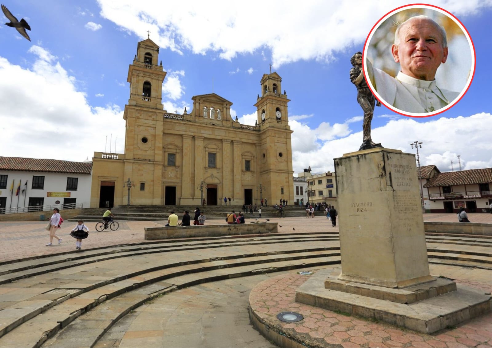 Chiquinquirá conmemorará los 40 años de la histórica visita del Papa Juan Pablo II con una misa campal.