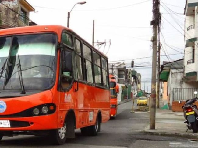 Alza de tarifa en el transporte público.