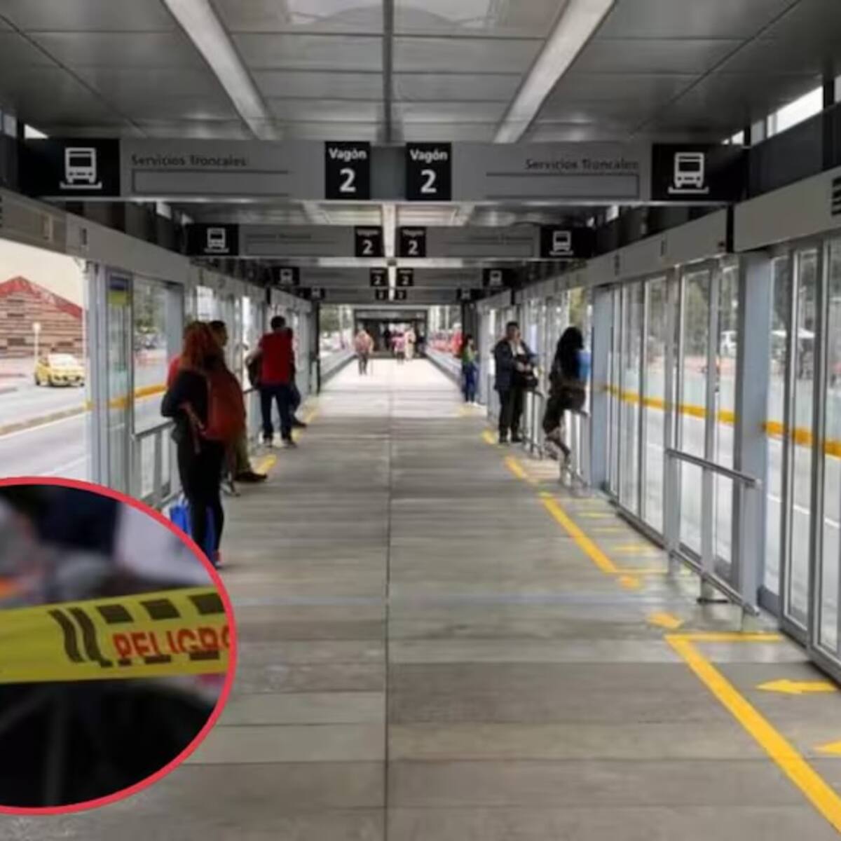 Crimen en TM: vigilante que asesinó a usuario que ingresó sin pagar “actuó con sevicia”
