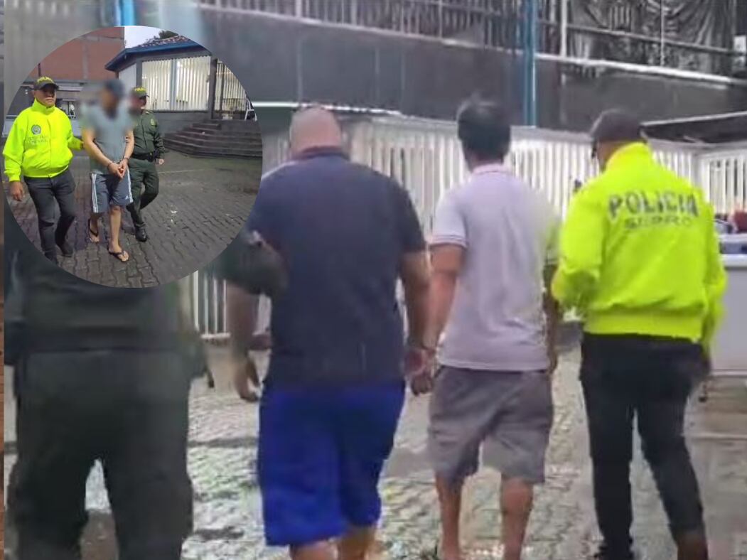 Capturados por presunto abuso sexual- fotos policía Metropolitana