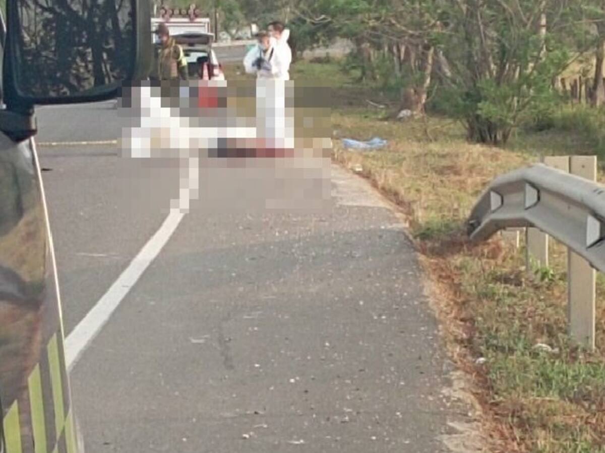 Vehículo “fantasma” mató a un hombre en la vía Cordialidad