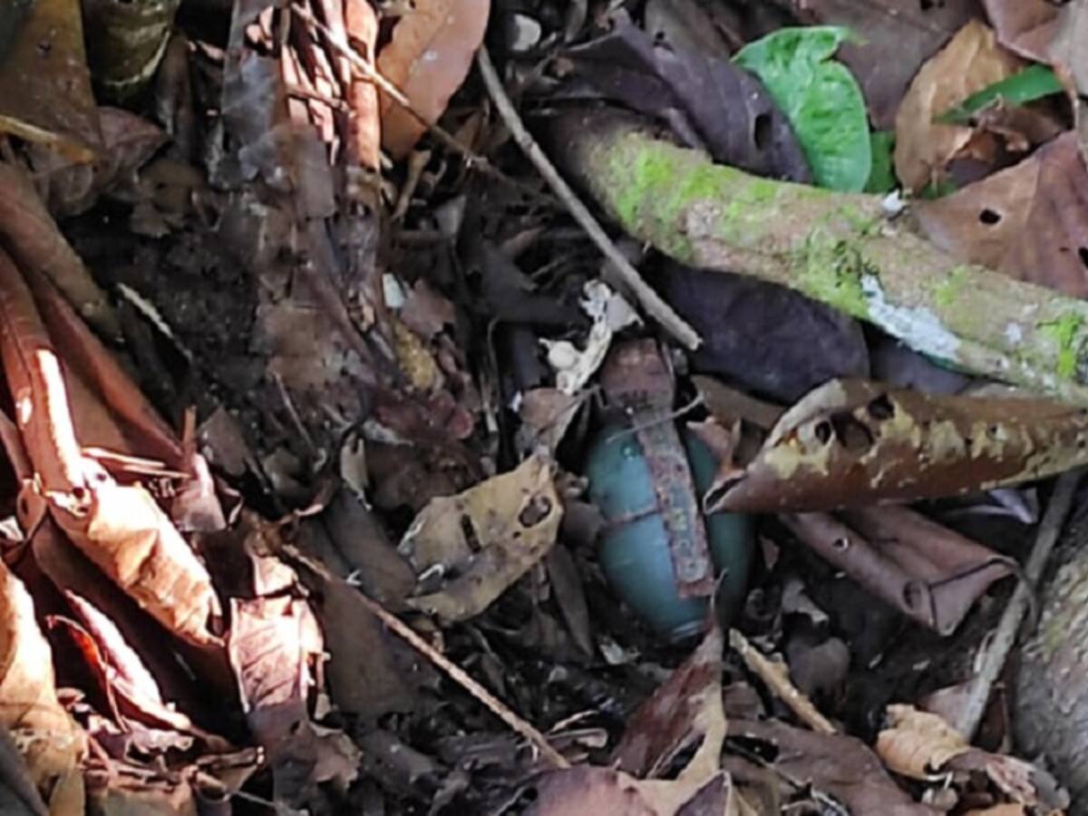 Hallazgo de explosivos en comunidad Motilón Bari