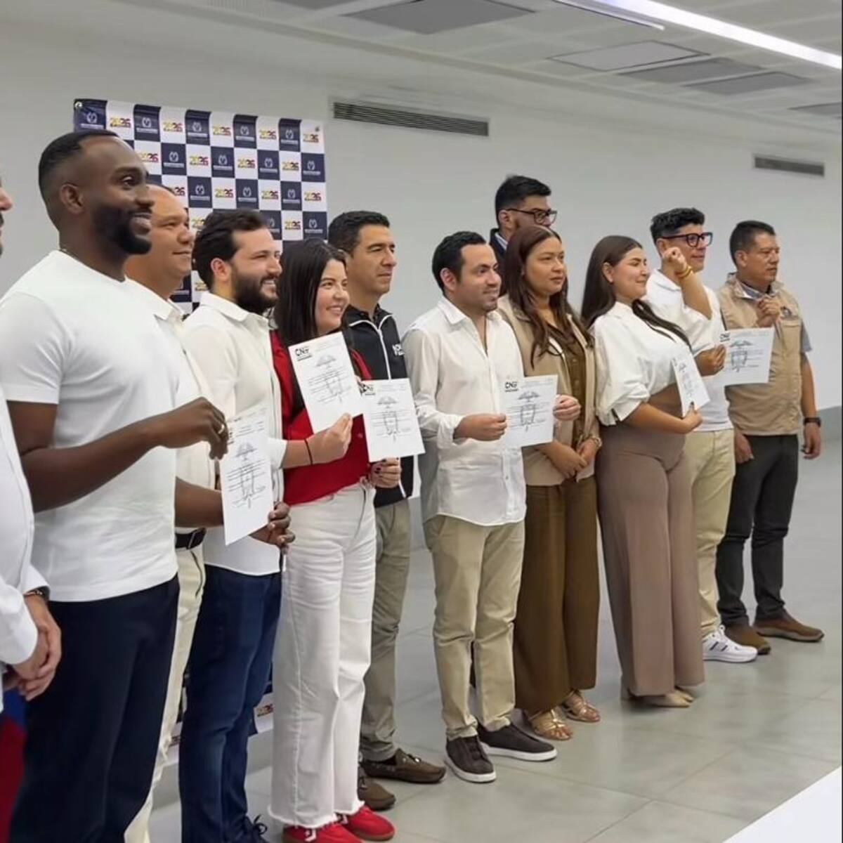 Siete representantes del Atlántico recibieron sus credenciales tras elecciones del 8 de marzo