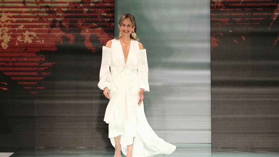 Silvia Tcherassi presentó su colección Primavera - Verano en Barranquilla. Foto: Getty Images