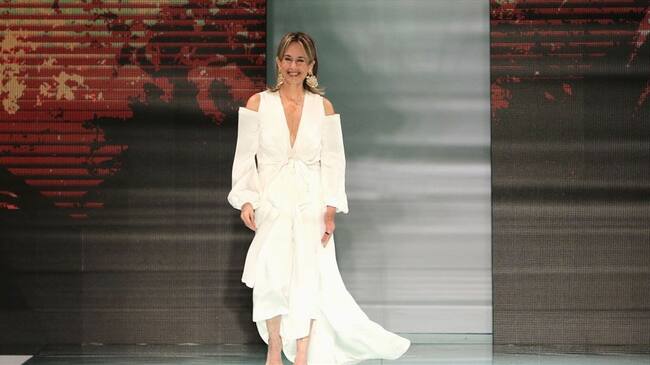 Silvia Tcherassi presentó su colección Primavera - Verano en Barranquilla. Foto: Getty Images