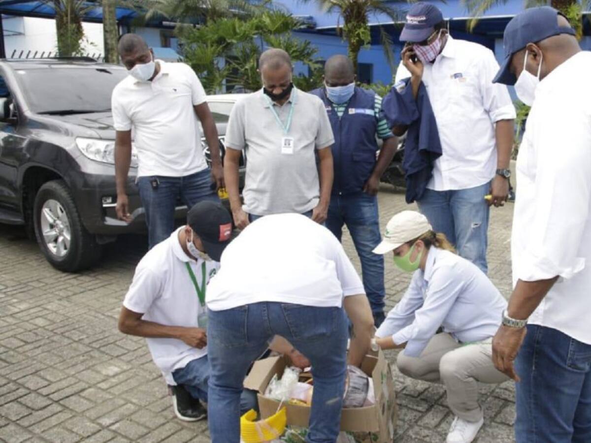 Medellín donó 200 escudos faciales a el departamento de Chocó