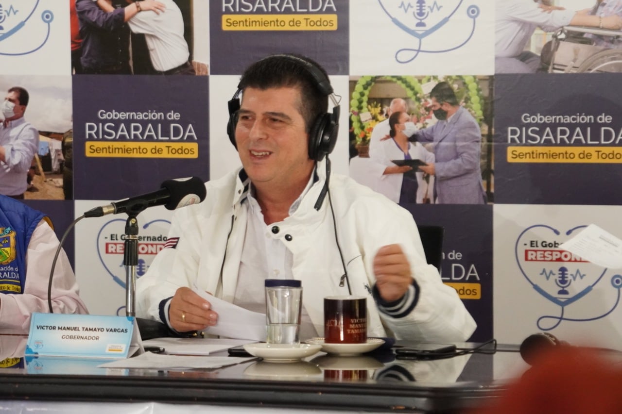 "El Gobernador Responde" Programa que busca brindar un mayor apoyo a los risaraldenses