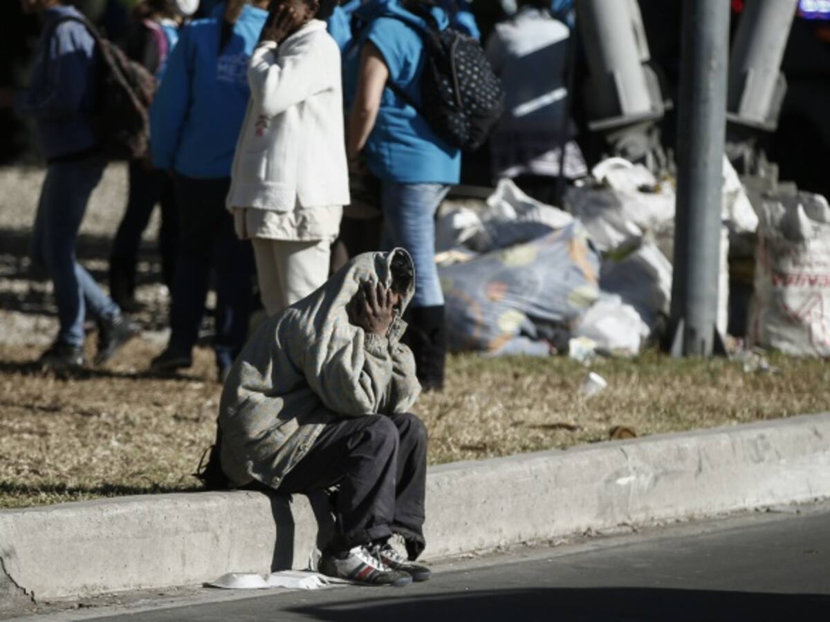 Habitantes de calle nuevamente generan daños cerca del barrio San Bernardo